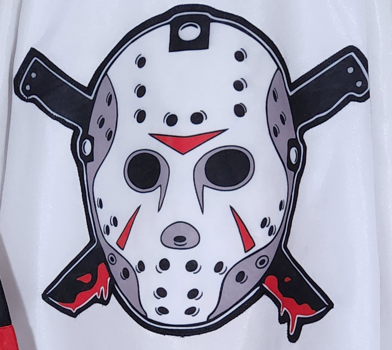 Jason Voorhees Jersey Signed Ari Lehman W/Inscription C.O.A. included size XL