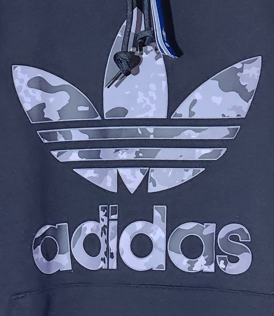 Adidas Hoodie Sweatshirt Camo Infill Size Large
