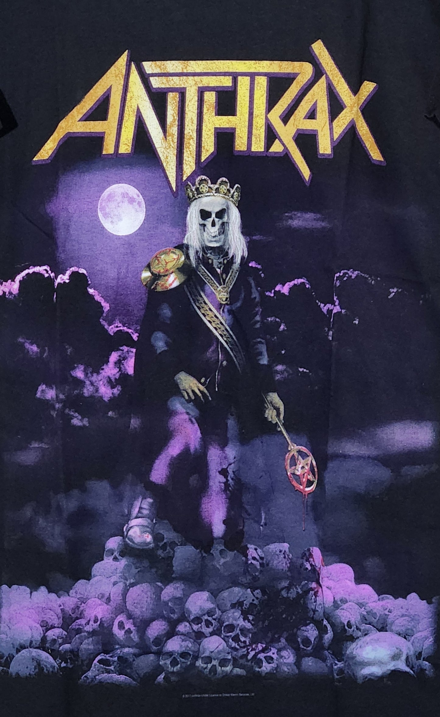 Anthrax Concert Tshirt Size small
