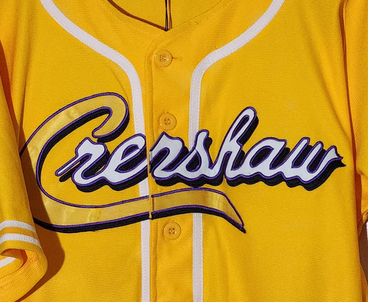 Kobe Bryant x Nipsey Hustle Crenshaw Baseball Jersey Size 2XL
