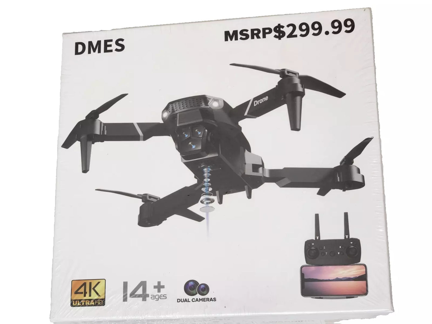 DMES P13 Pro 4k Drone Duel Cameras Intelligent Obstacle Avoidance