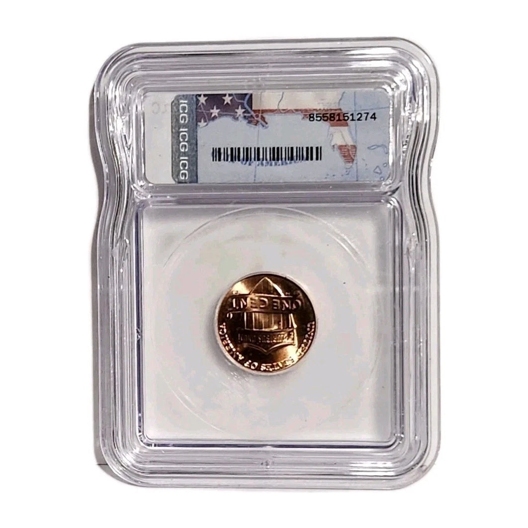 2025-D MS 67 Lincoln Shield Cent (Penny) ICG - Last Year of Issue