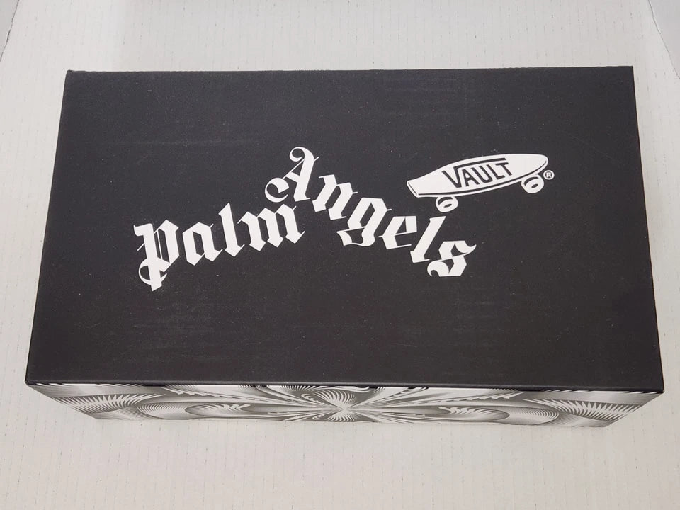 Size 9.5 - Palm Angels x Vans Sk8 VLT LX Mid Black