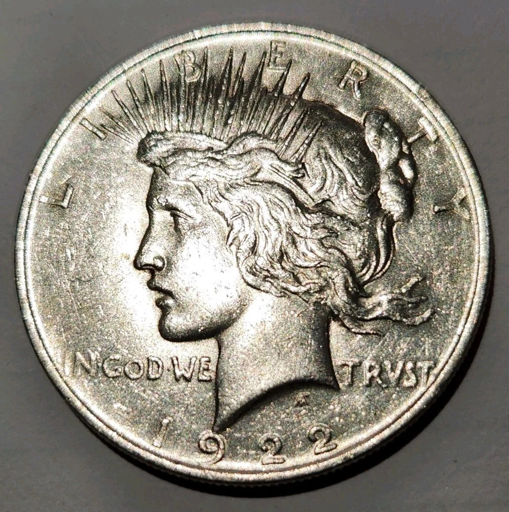 1922 peace dollar Great Condition