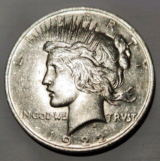 1922 peace dollar Great Condition