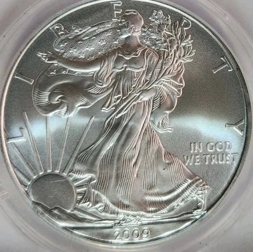 2009 Silver Eagle ANACS MS69 certified