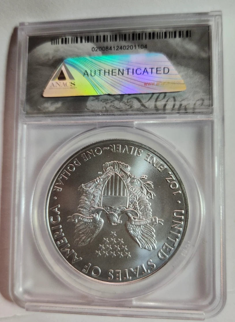 2009 Silver Eagle ANACS MS69 certified