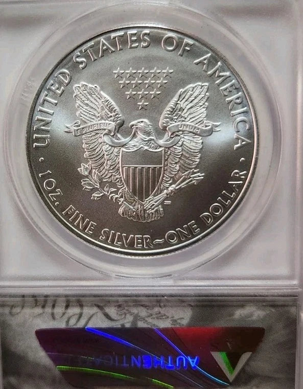 2009 Silver Eagle ANACS MS69 certified