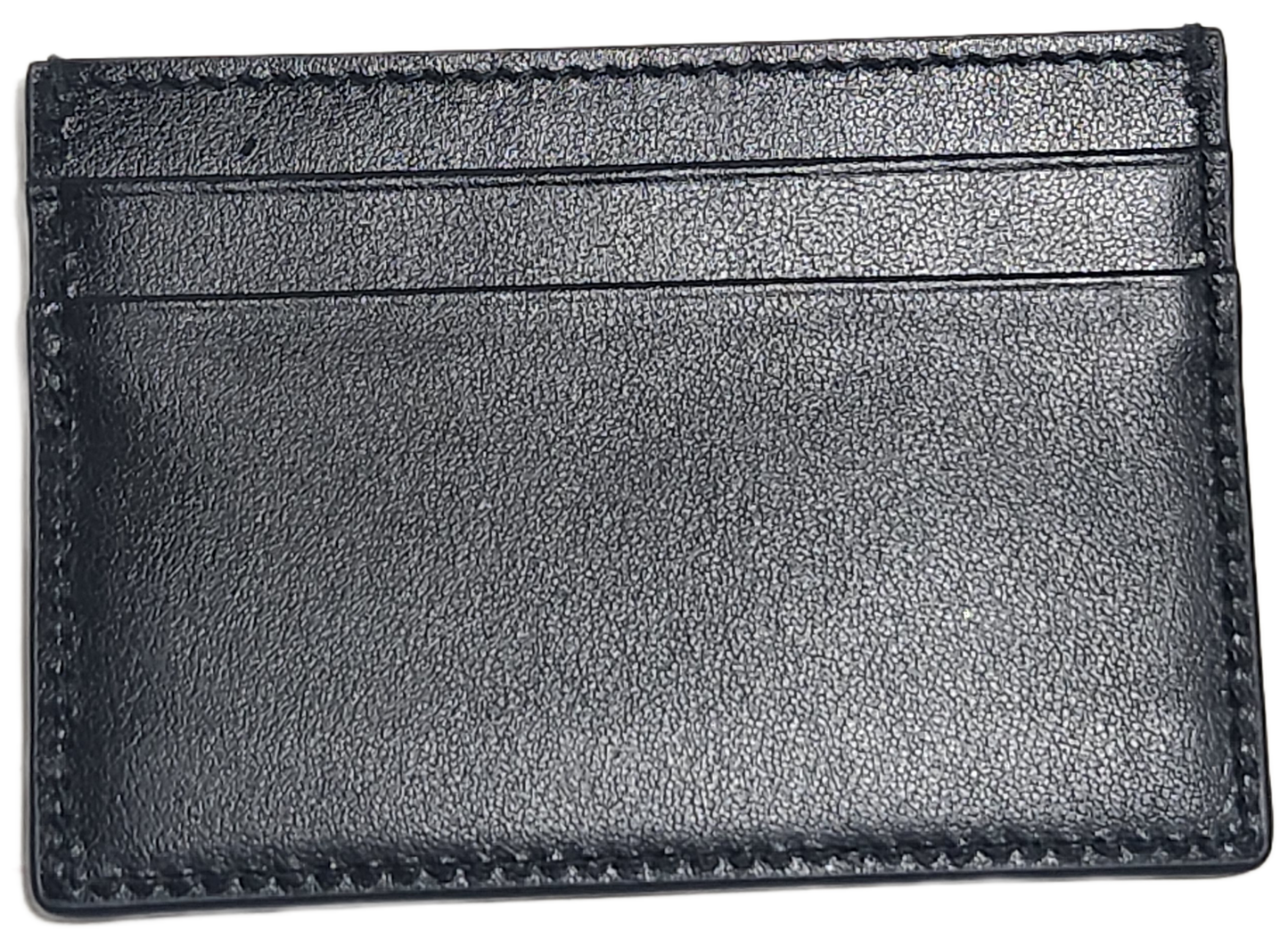 Gucci Card Holder Monogram Leather wallet Black and Gold