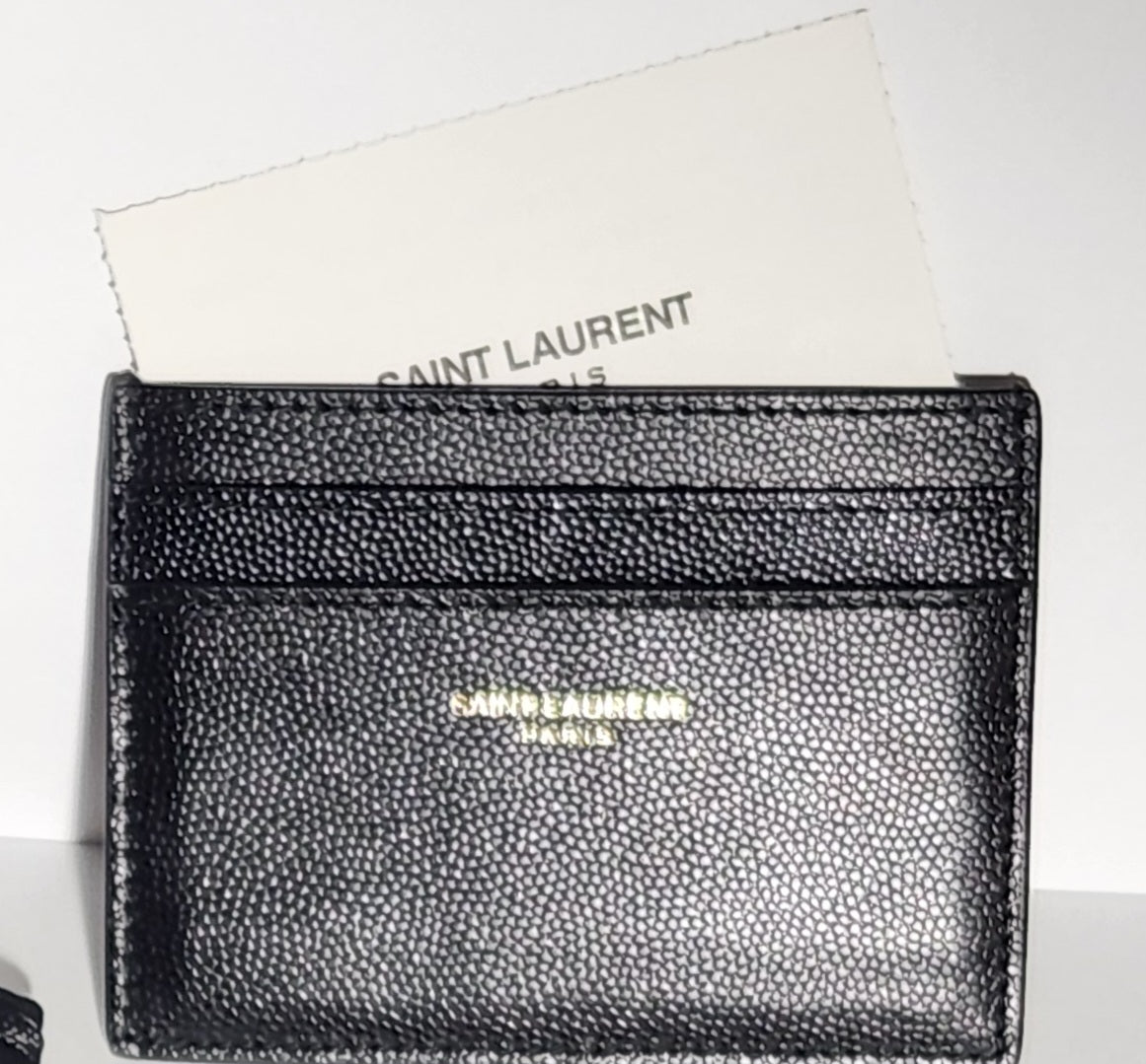 Saint Laurent YSL Card Holder With Dust Bag