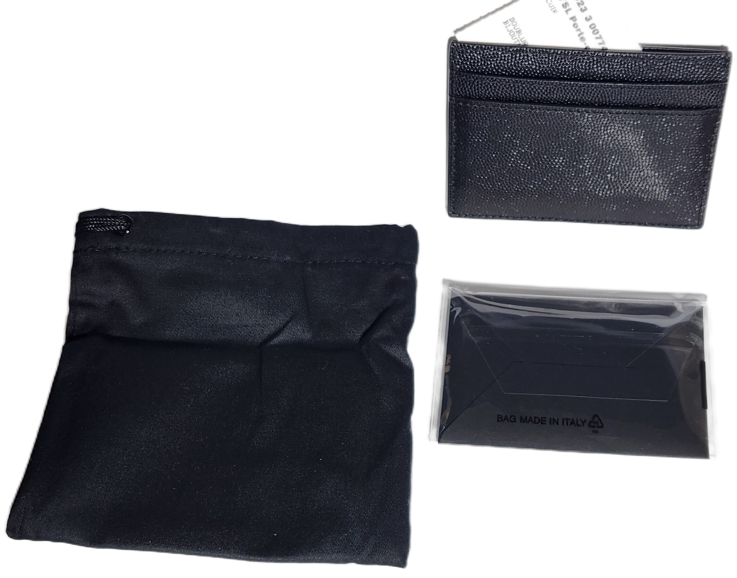 Saint Laurent YSL Card Holder With Dust Bag