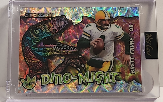 2023 wild card alumination Dino-might Bret Farve Silver Scope 10/25