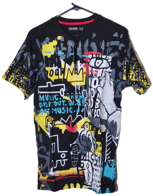 Contender Tshirt Mens Black Size XL