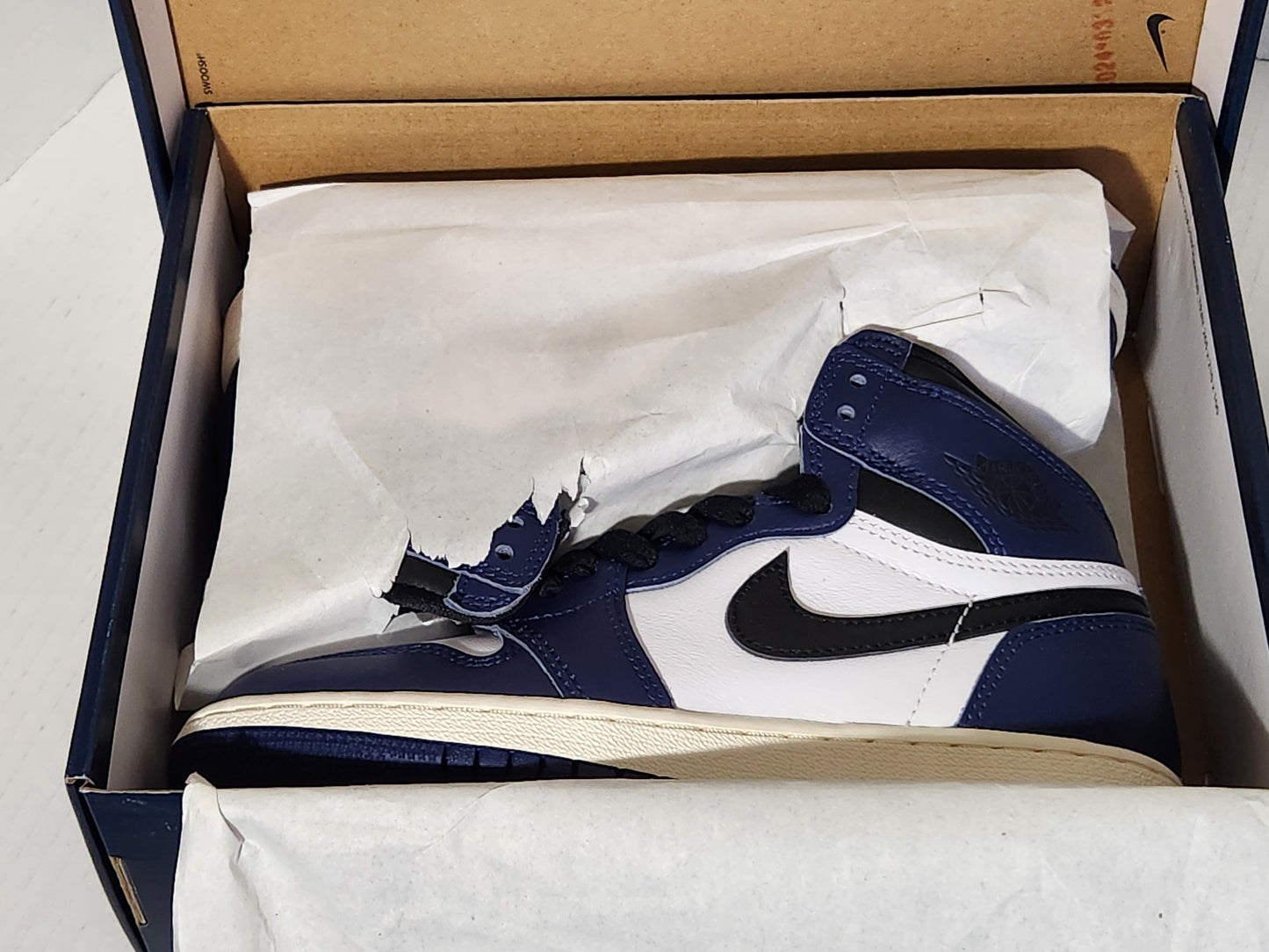 Air Jordan 1 retro high OG GS midnight navy Size 4.5y