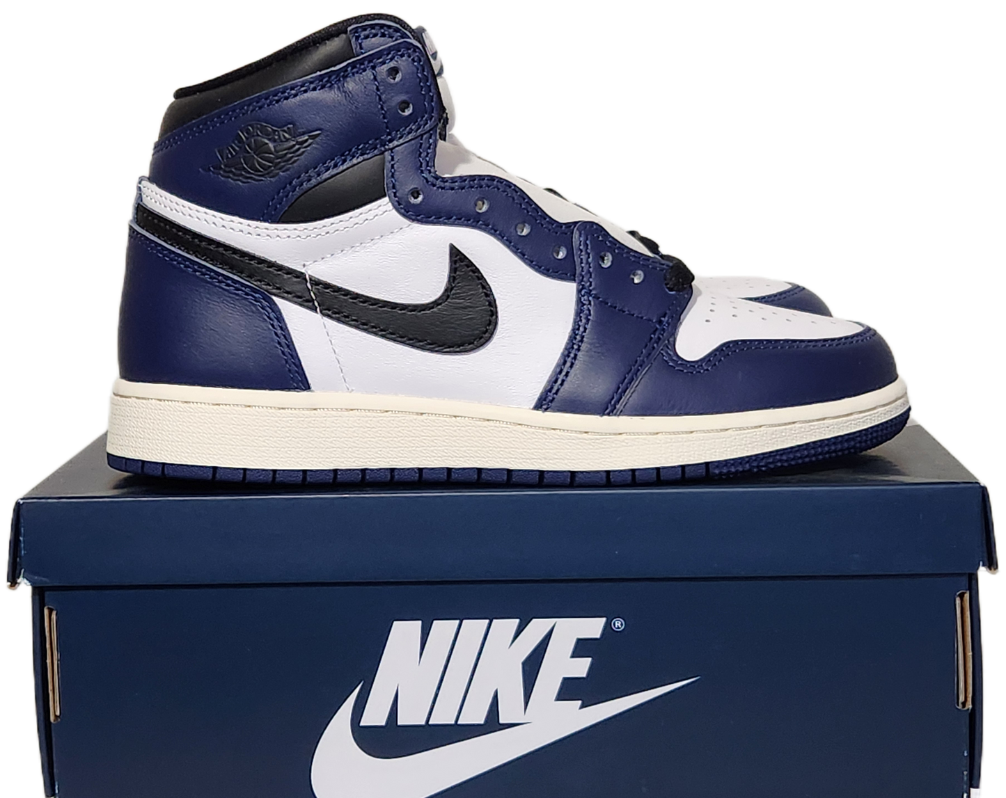 Air Jordan 1 retro high OG GS midnight navy Size 4.5y