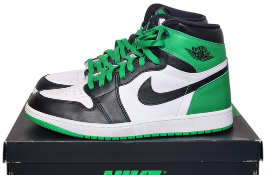 Nike Jordan 1 Retro High OG Lucky Green "SAMPLE" Rare unique legendary Find