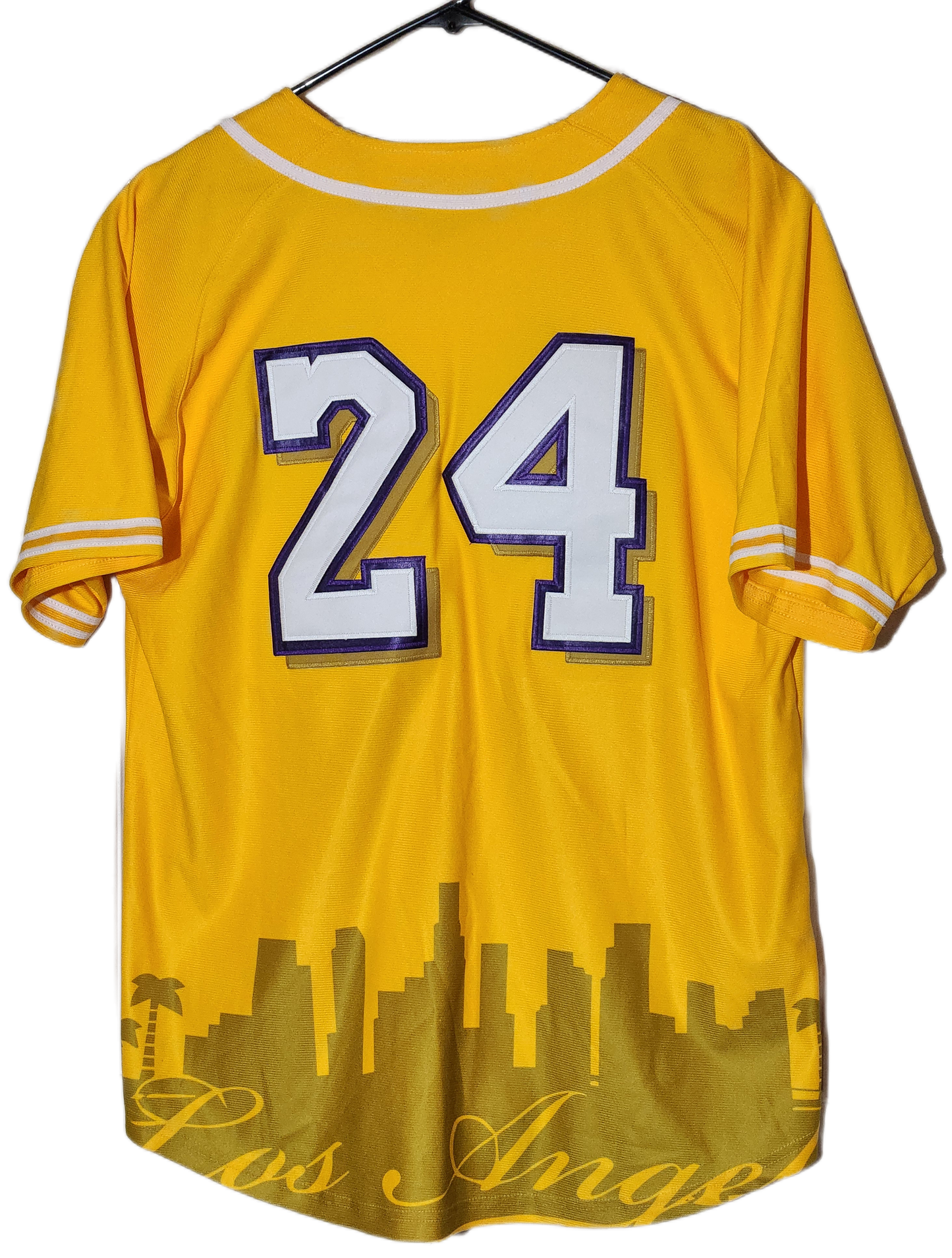 Kobe Bryant x Nipsey Hustle Crenshaw Baseball Jersey Size 2XL