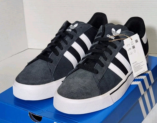 Adidas Campus Vulc shoes Core Black/Cloud White Size 12 Mens NEW Tags Included
