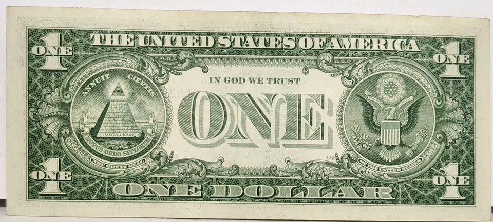 Silver Certificate Series A $1 bill 1957 good condition