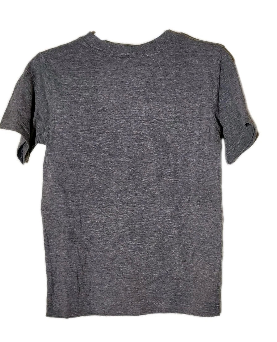 Bob Marley T-shirt Gray Kids Size 4T Short-Sleeve