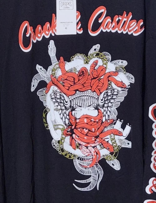 Crooks and Castles Medusa Long Sleeve mens 5xl