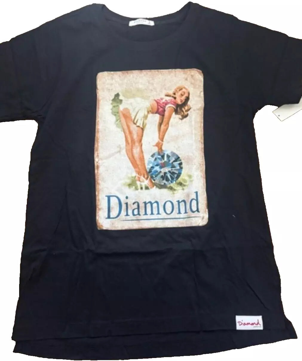 Diamond Supply Co  Pin Up Girl  Size Xs