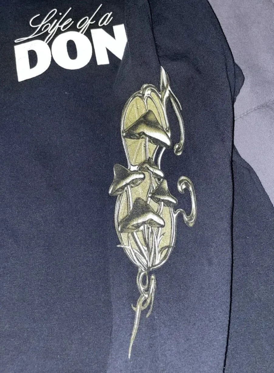 Don Toliver " Life Of A Don" Long Sleeve T Shirt Men's Sized Large