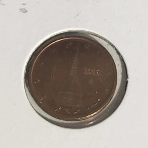 2016 2 Cent Euro Coin