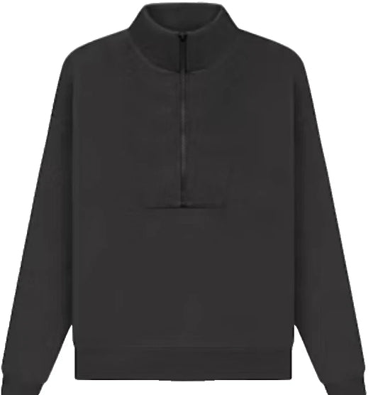 Essentials Fear Of God Iron Half Zip Sweater size xl