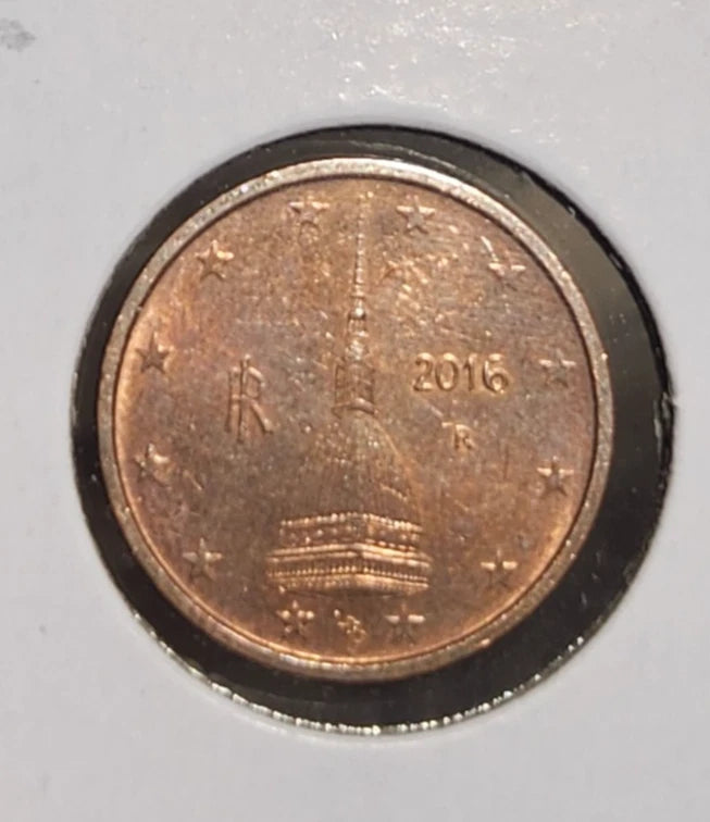 2016 2 Cent Euro Coin