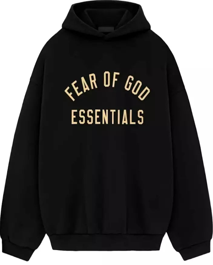 Essentials Fear Of God Hoodie Black Size Xxs
