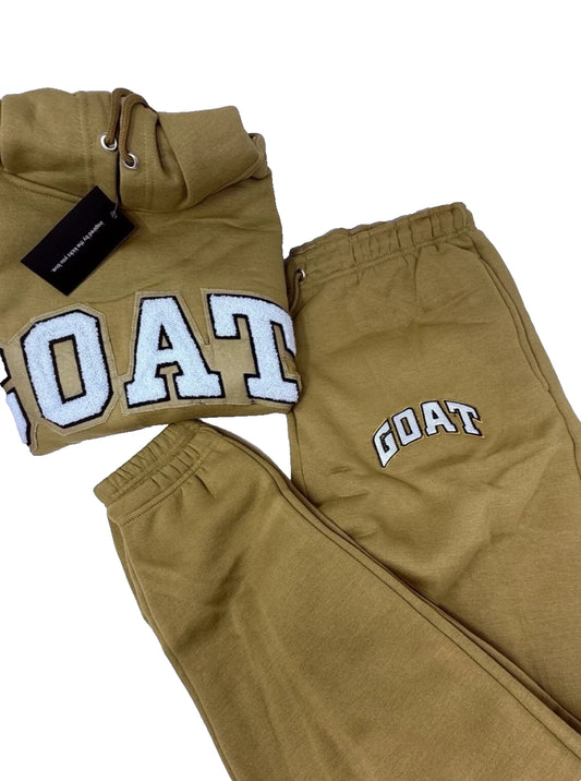 Goat Hoodie sweatshirt With Matching Sweatpants Size medium