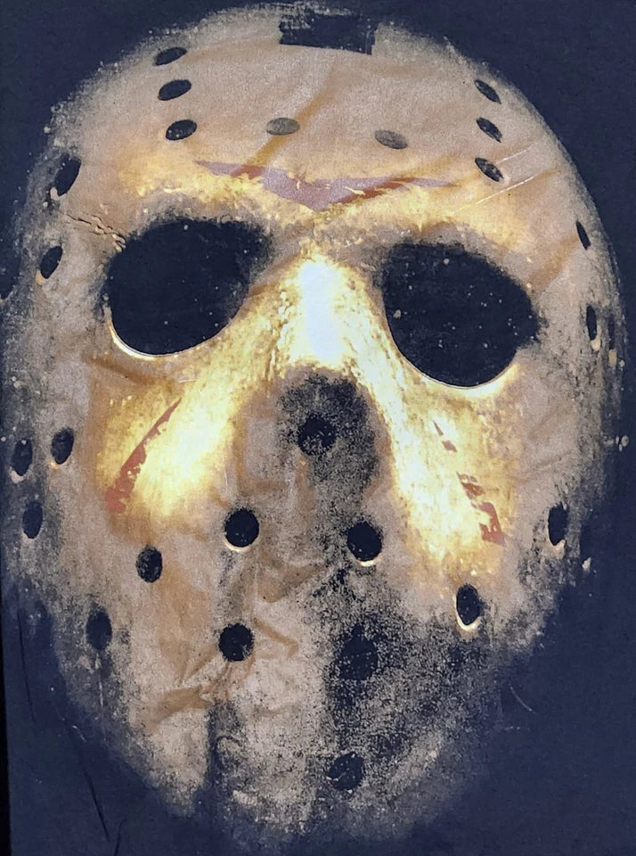 Jason Mask  Friday The 13th  Black Graphic t-shirt  Size X-large