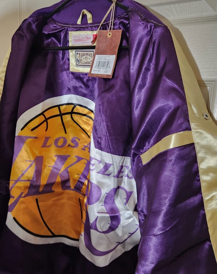 Los Angeles Lakers NBA Jacket Mitchell & Ness Size 3XL
