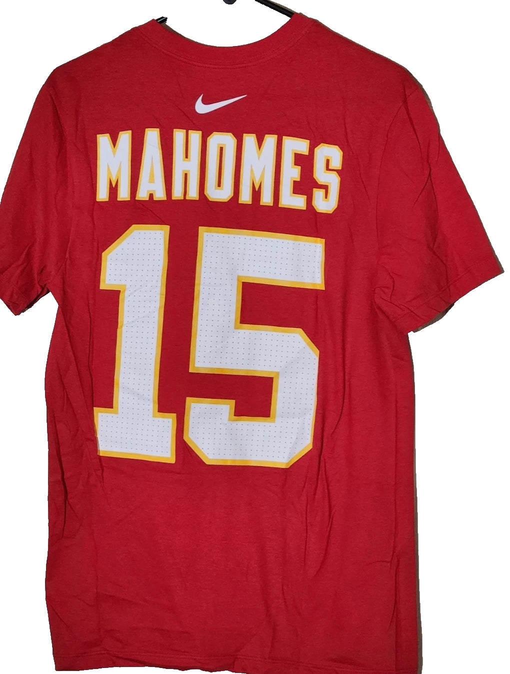 Patrick Mahomes Kansas City Chiefs nfl #15 Nike Tshirt Size Small