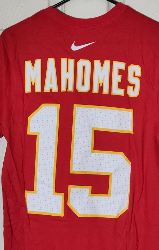 Patrick Mahomes Kansas City Chiefs nfl #15 Nike Tshirt Size Small