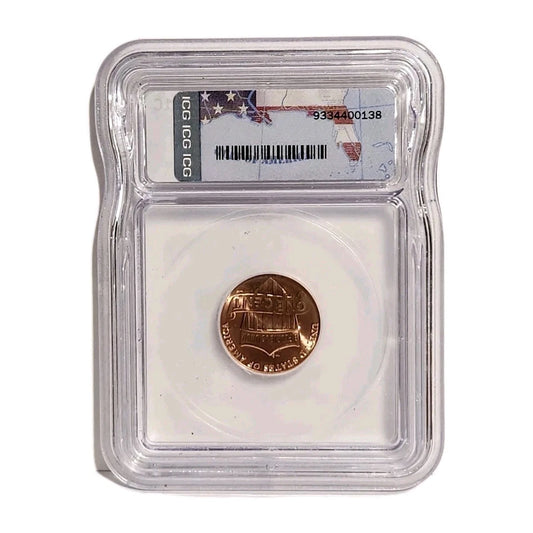 2025-D Lincoln Shield Cent, graded MS67+ by ICG autographed