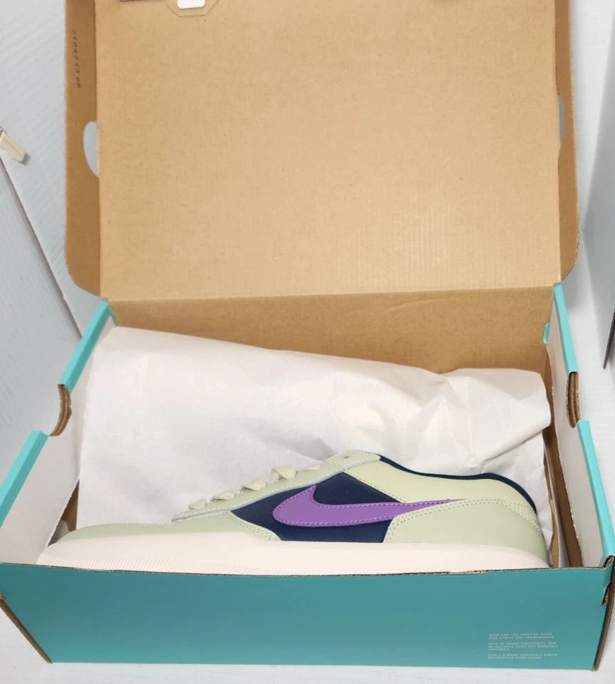 Nike Sb Force 58 Prm L Size 11.5 Olive Aura Black Raspberry