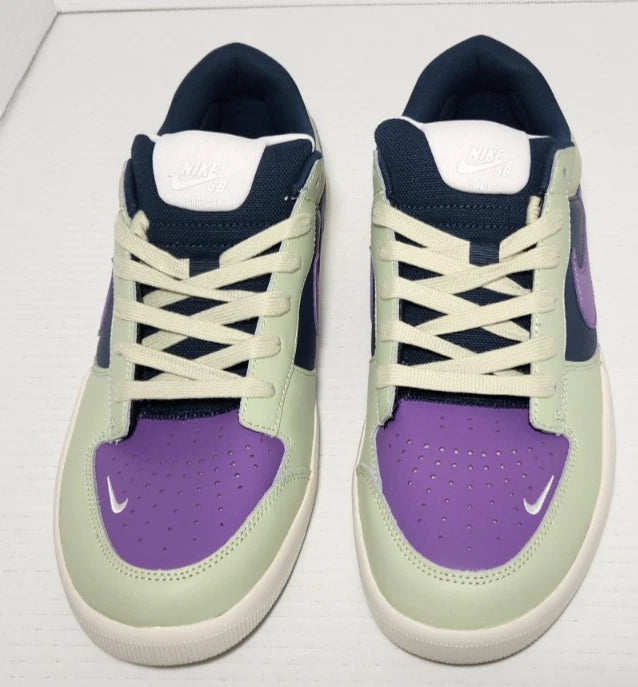 Nike Sb Force 58 Prm L Size 11.5 Olive Aura Black Raspberry