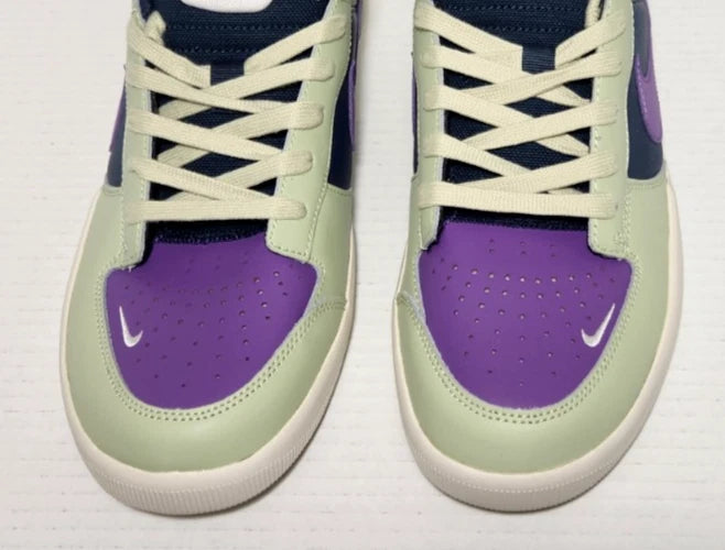 Nike Sb Force 58 Prm L Size 11.5 Olive Aura Black Raspberry