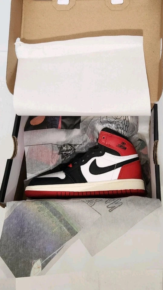 Jordan 1 Retro High OG Black Toe Reimagined Size 12c