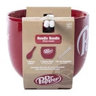 Dr Pepper Ceramic Noodle Bowl "Its a Pepper Thing" Chopsticks With Spoon Bundle