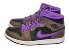 Size 11 - Nike Air Jordan 1 Mid Palomino purple mocha