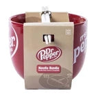 Dr Pepper Ceramic Noodle Bowl "Its a Pepper Thing" Chopsticks With Spoon Bundle