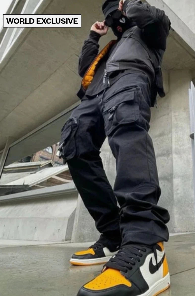 Culture Kings Black Anti Order Centeurion Tactical Joggers Size 3-XL