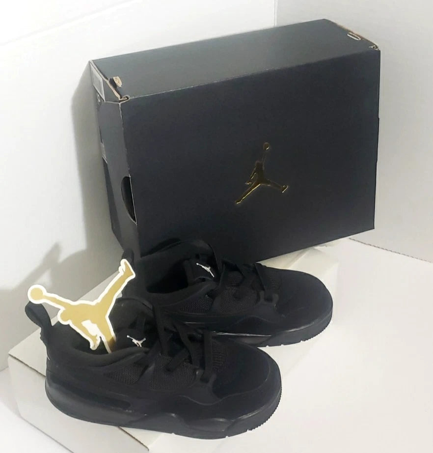 Jordan 4 RM TD All Black Toddler Shoes Size 9C Nike Retro Baby Sneakers New