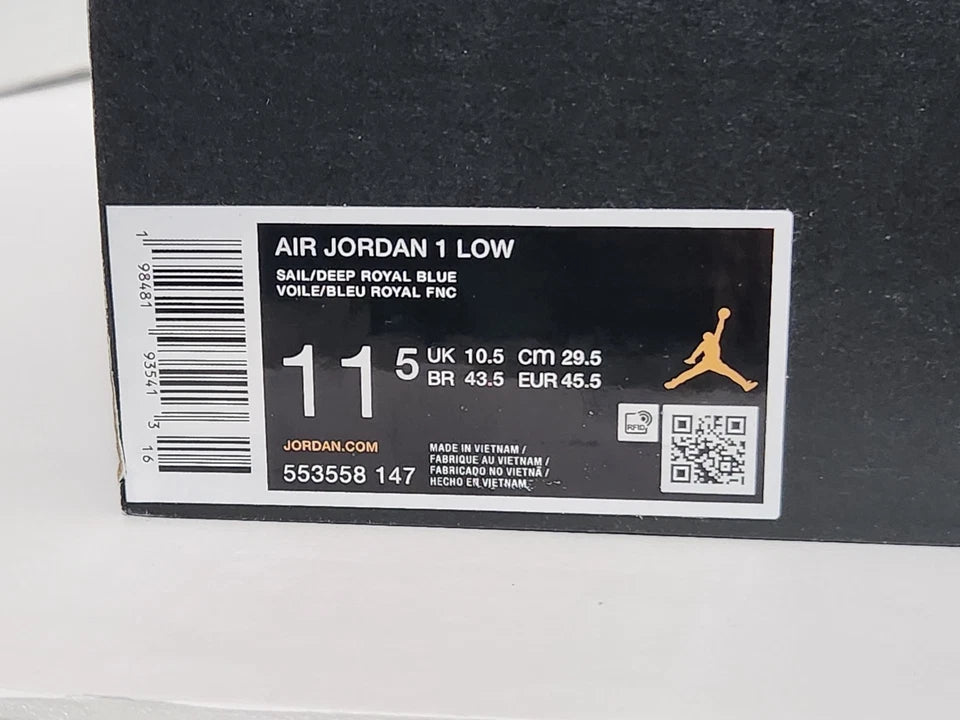 Jordan 1 Low Rare Air Size 11.5