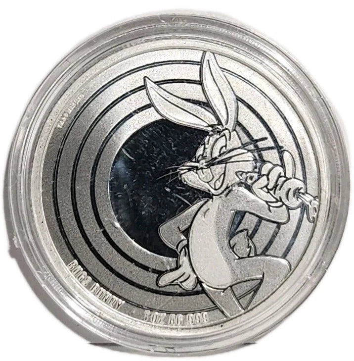 2022 Samoa 1 oz Silver Looney Tunes Bugs Bunny coin.