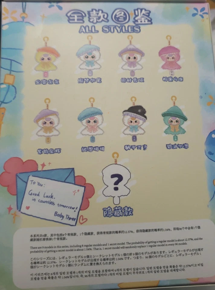 Cure Planeta Baby Three Sunny Baby Plush Limited Edition Blind Box Series