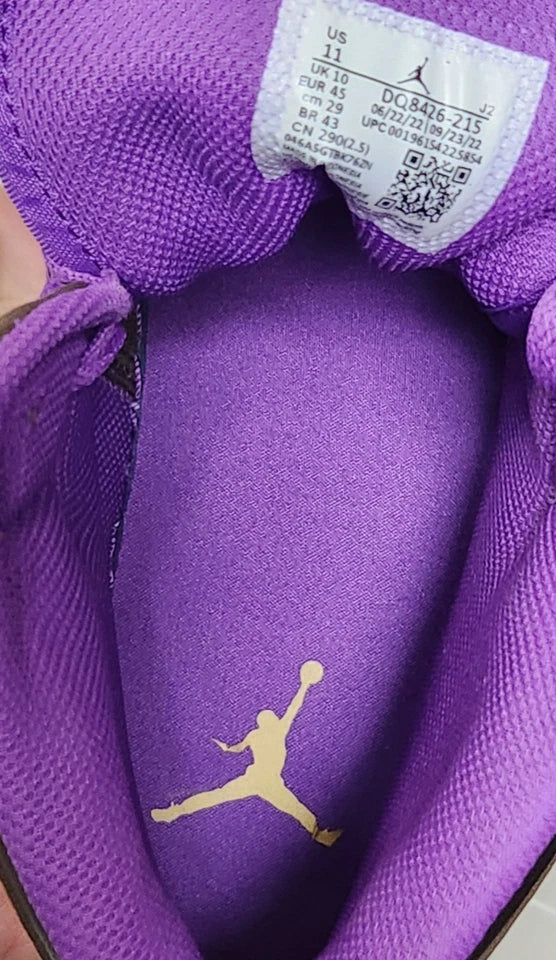Size 11 - Nike Air Jordan 1 Mid Palomino purple mocha